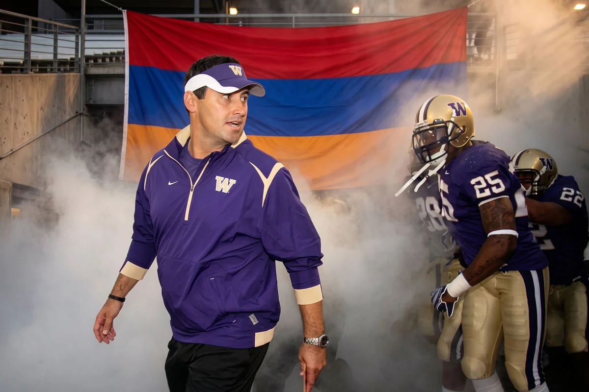 Is Steve Sarkisian Armenian?